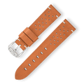Squale Perforated Vintage Leather Strap 22, Squale ref CINU1565CM, product image 1