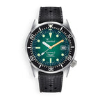 Squale 1521 500m Green Ray Rubber, Squale ref 1521PROFGR.HT, product image 1