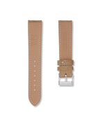 Sand Tan Suede Leather Watch Strap 20mm