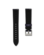 Midnight Blue White Stitched Sailcloth Strap 20mm