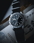 Tuxedo Black Woven Nylon Strap 20mm