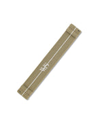 Sand Tan White Stripe Elastic Watch Strap 22mm