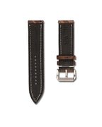 Walnut Brushed Calf Leather Watch Strap 20mm