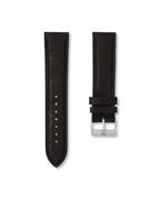 Tuxedo Black Italian Calf Leather Watch Strap 23mm