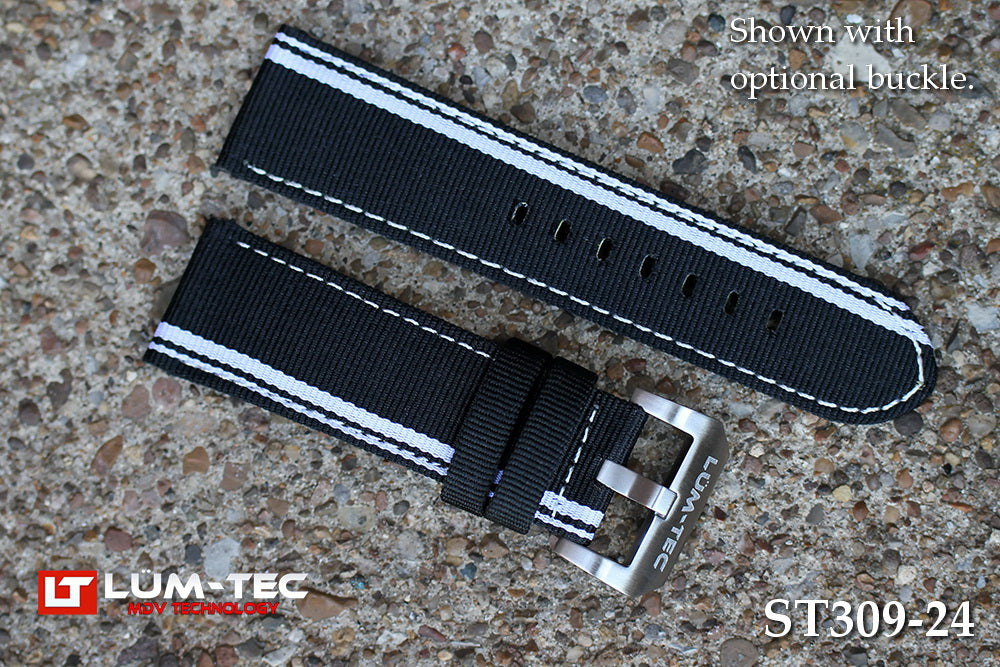 LÜM-TEC 271 White Out Canvass 22mm and 24mm