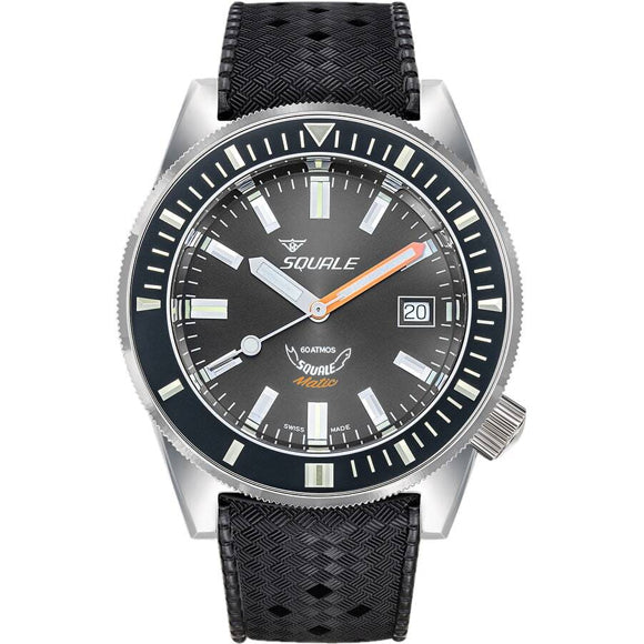 Squale Matic Grey Rubber, Squale ref MATICXSA.HT, product image 1