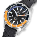 Squale Matic Orange Bezel Strap, Squale ref MATICXSC.HT, product image 3