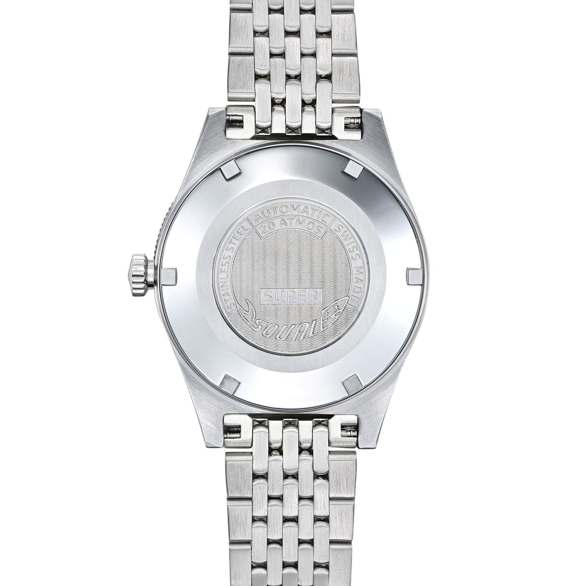 Squale Super-Squale Sunray Grey Bracelet, Squale ref SUPERSSG.AC, product image 2