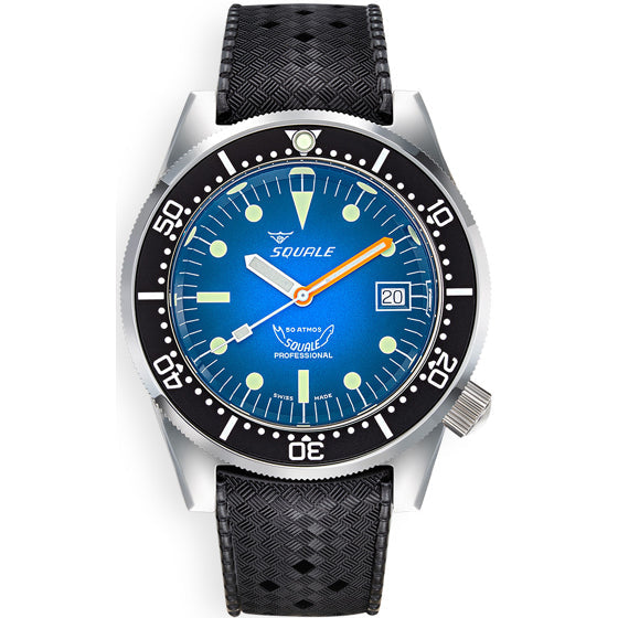 Squale 1521 500m Blue Rubber, Squale ref 1521PROFD.HT, product image 1