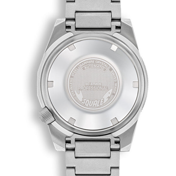 Squale 1521 Black Blasted Bracelet, Squale ref 1521BKBL.SQ20S, product image 2