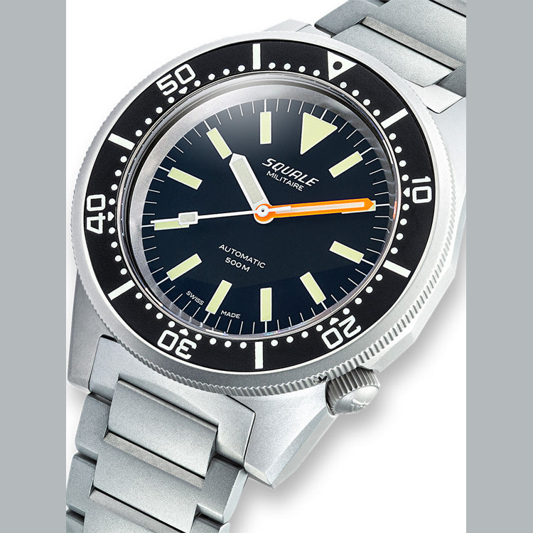 Squale 1521 Militaire Blasted Bracelet, Squale ref 1521MILBL.SQ20S, product image 4