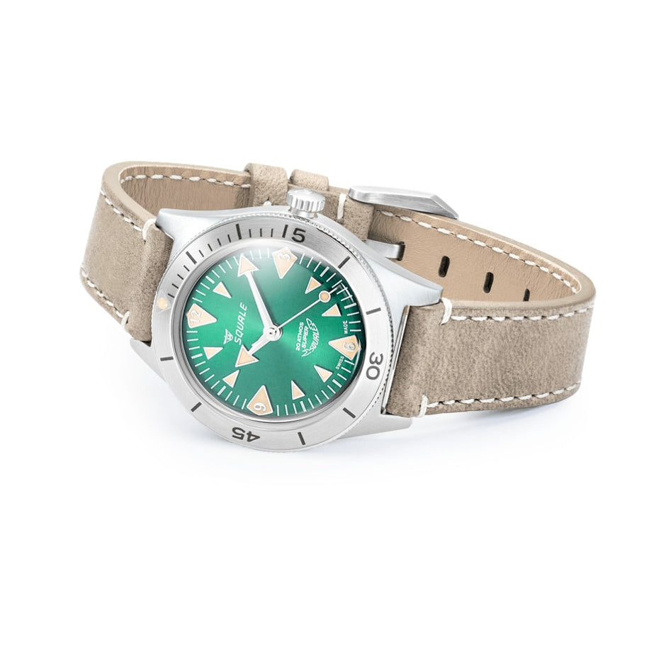 Squale Super-Squale Big Arrows Green Strap, Squale ref SUPERSSAGR.PTO, product image 4
