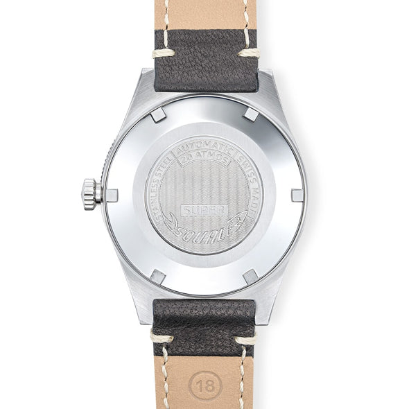 Squale Super-Squale Big Arrows Black Strap, Squale ref SUPERSSABK.PN, product image 2