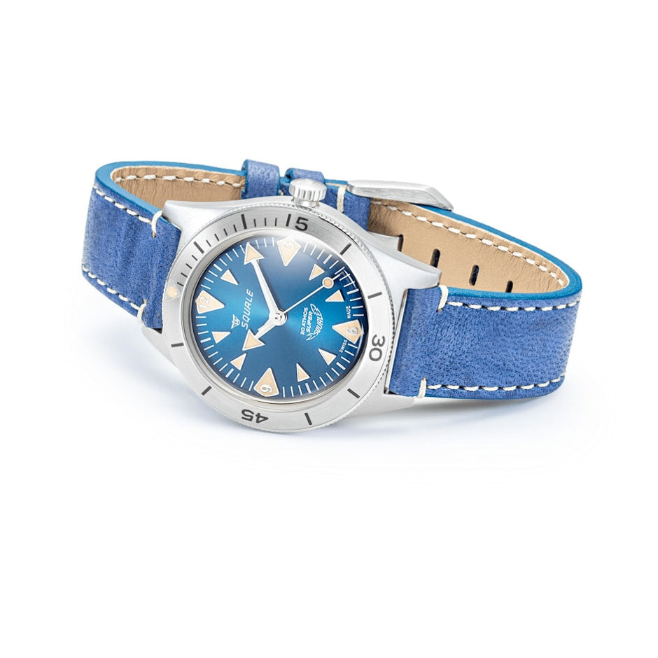 Squale Super-Squale Big Arrows Blue Strap, Squale ref SUPERSSABL.PBL, product image 4