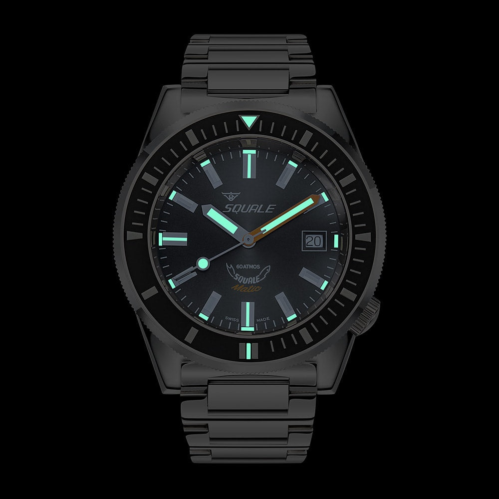 Squale Matic Grey Bracelet, Squale ref MATICXSA.SQ22L, product image 5