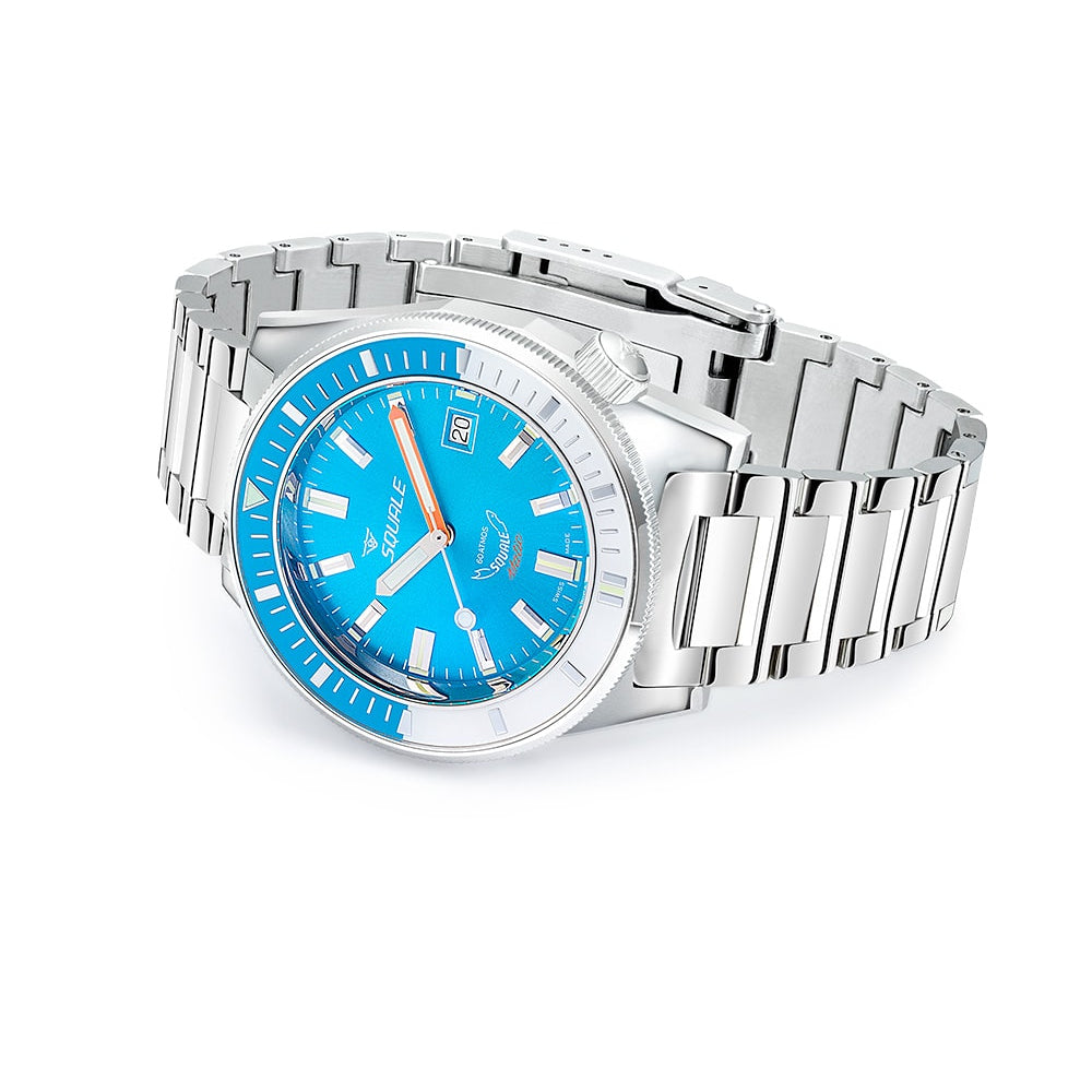 Squale Matic Light Blue Bracelet, Squale ref MATICXSE.SQ22L, product image 4