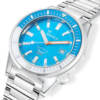 Squale Matic Light Blue Bracelet, Squale ref MATICXSE.SQ22L, product image 3