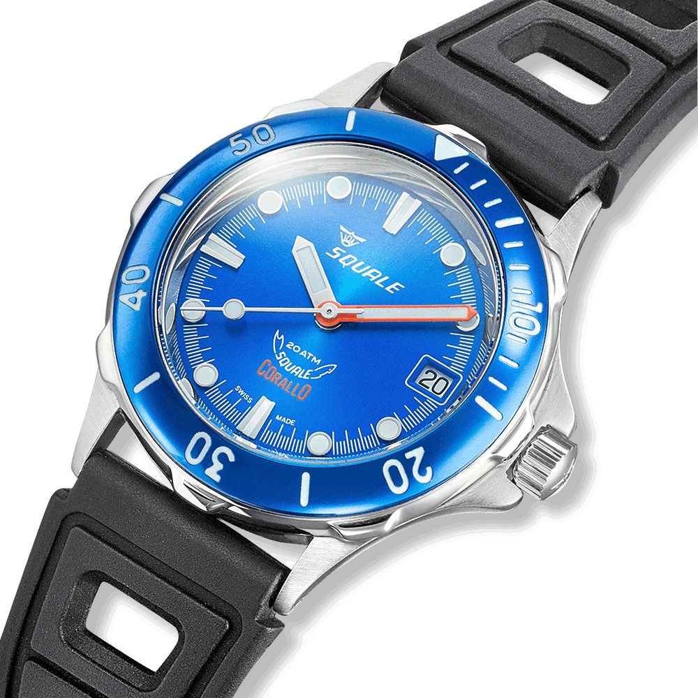 Squale Corallo NOS 2008 Blue, Squale ref CORALBLBL.RBK, product image 4
