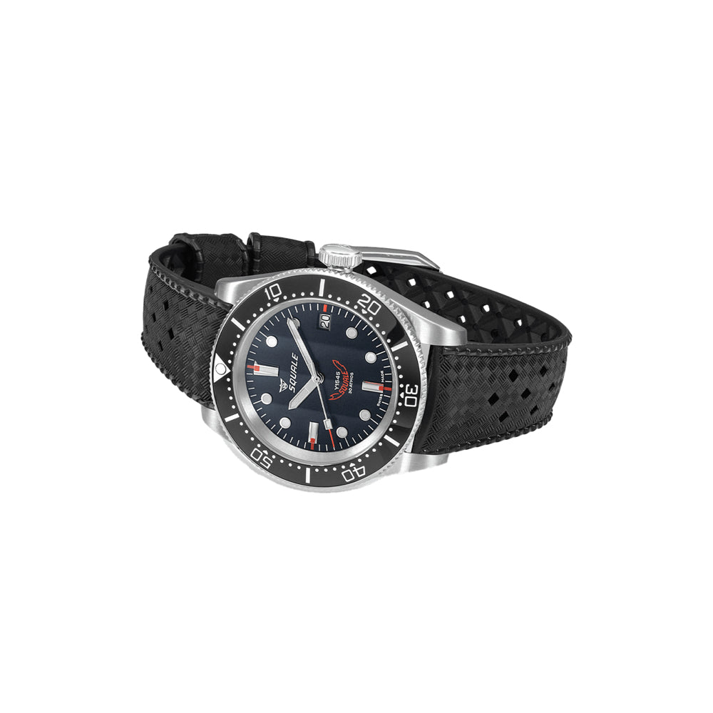 Squale 1545 Steel Black Strap, Squale ref 1545BKBKC.HT, product image 3