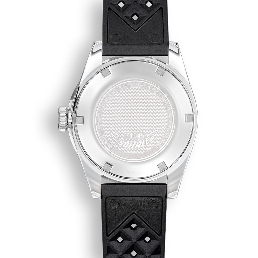 Squale 1545 Steel Black Strap, Squale ref 1545BKBKC.HT, product image 2