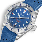 Squale 1545 Steel Blue Strap, Squale ref 1545SSBLC.HTB, product image 4