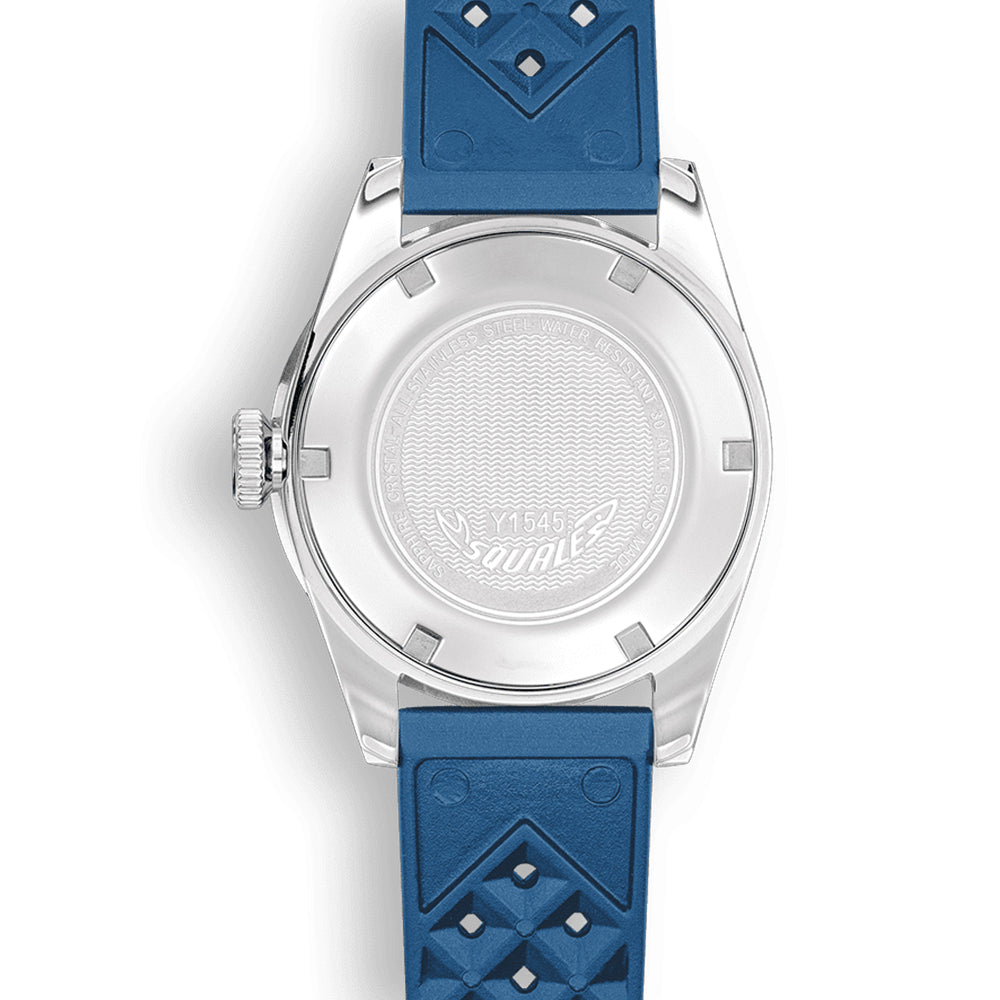 Squale 1545 Steel Blue Strap, Squale ref 1545SSBLC.HTB, product image 2