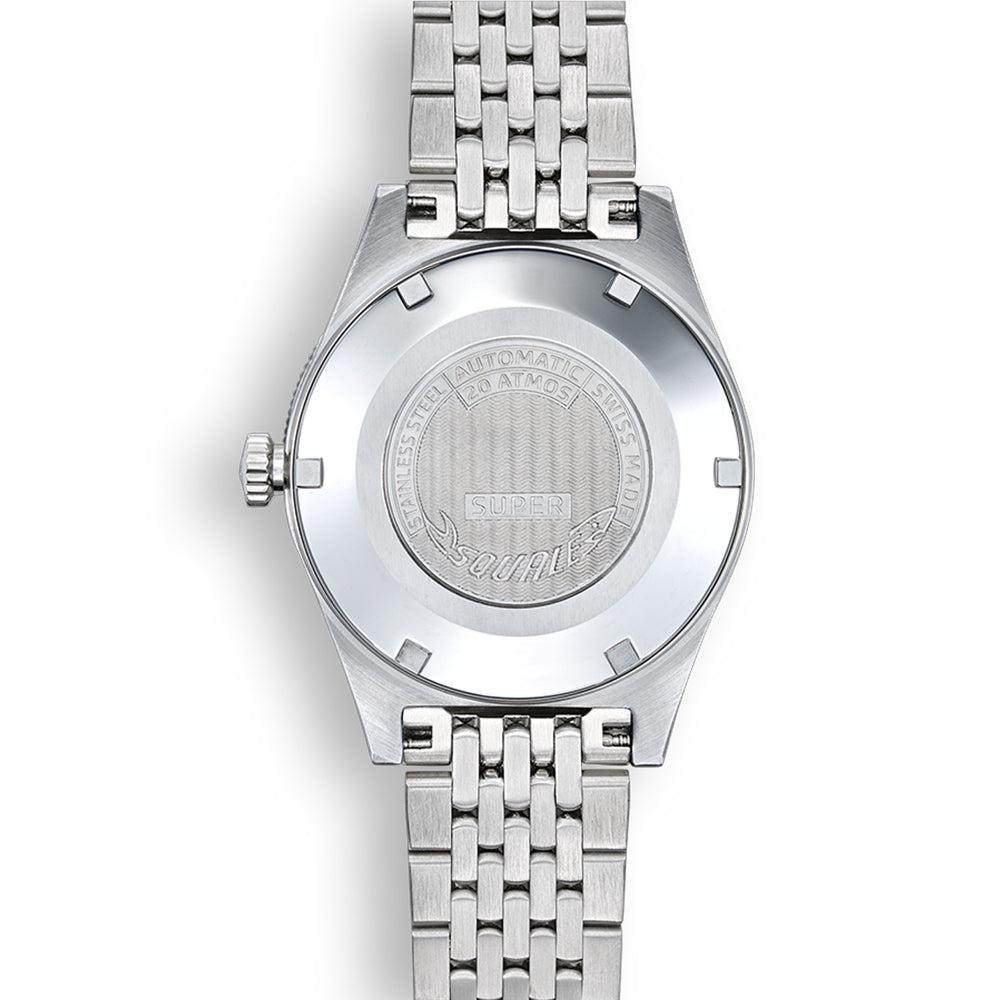 Squale Super-Squale Sunray Black Bracelet, Squale ref SUPERSSBK.AC, product image 2