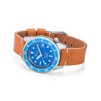 Squale 1521 Classic Blue Sand Blasted Strap, Squale ref 1521BLUEBL.PC, product image 3