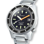 Squale 1521 Black Blasted Bracelet, Squale ref 1521BKBL.SQ20S, product image 4