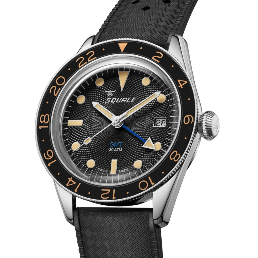 Squale SUB-39 GMT Blackfin US Exclusive, Squale ref SUB-39ERBK.HT, product image 3