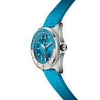 Squale Matic S Light Blue Rubber, Squale ref MATICLBWLB.MRLB, product image 2