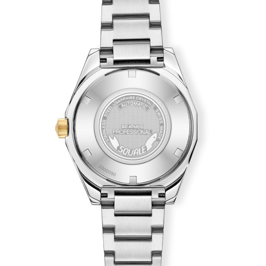 Squale Matic S Two Tone Bracelet, Squale ref MATICGBKBK.SSBI, product image 2