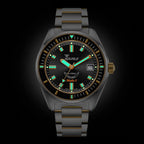 Squale Matic S Two Tone Bracelet, Squale ref MATICGBKBK.SSBI, product image 5