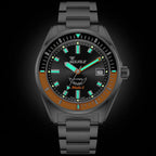 Squale Matic S Orange Bracelet, Squale ref MATICBKOBK.SSBX, product image 5