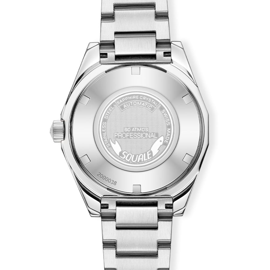 Squale Matic S White Bracelet, Squale ref MATICLBWT.SSBX, product image 2