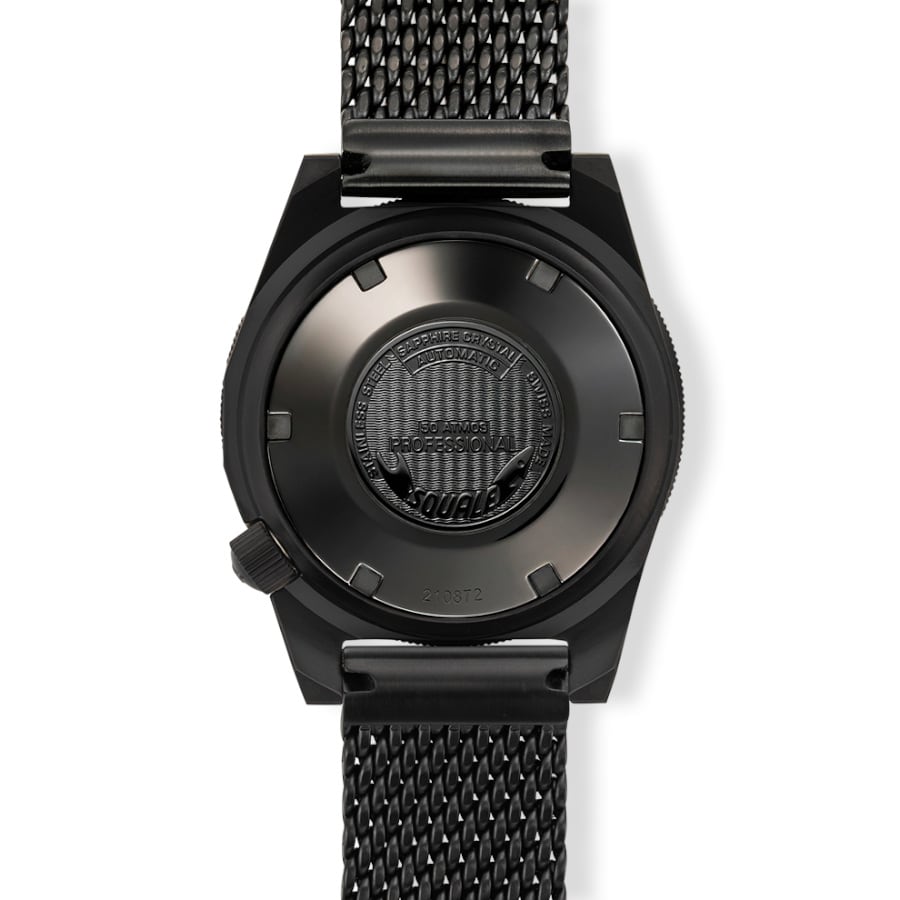 Squale 1521 Full Luminous Orange Militaire Bracelet, Squale ref 1521DLCFOR.MEPVD20, product image 2