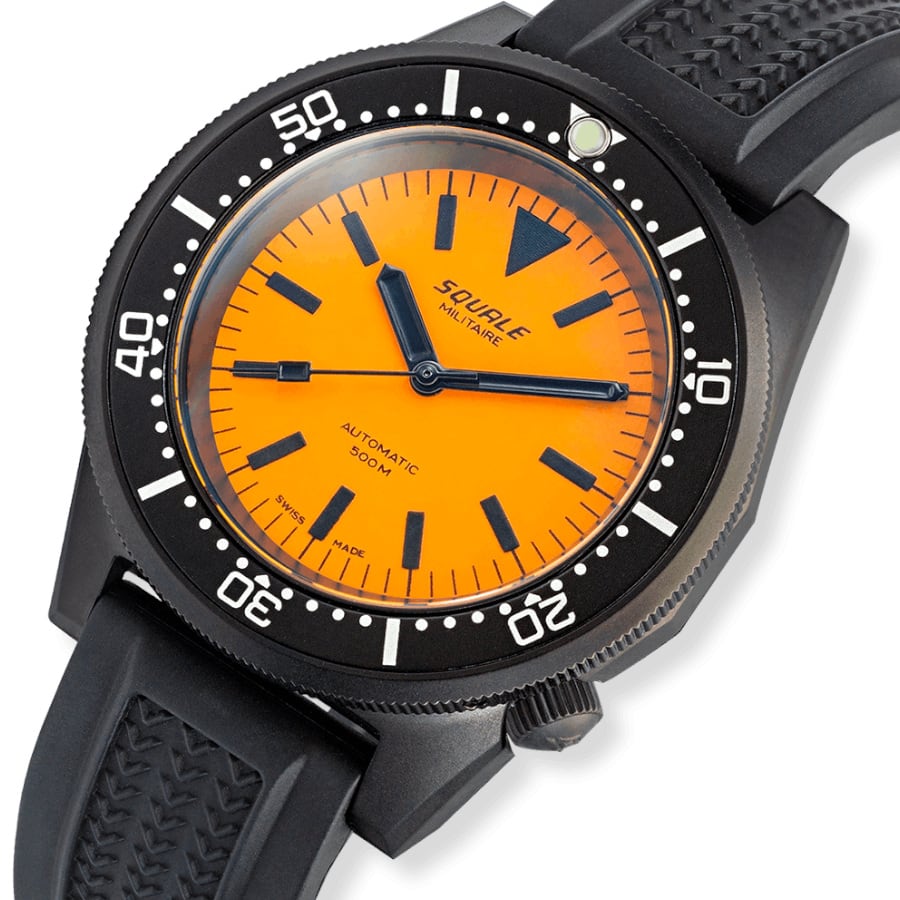 Squale 1521 Full Luminous Orange Militaire, Squale ref 1521DLCFOR.VO, product image 4