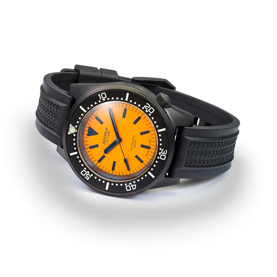 Squale 1521 Full Luminous Orange Militaire, Squale ref 1521DLCFOR.VO, product image 3