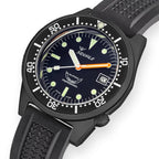 Squale 1521 DLC Strap, Squale ref 1521DLCBK.VO, product image 3