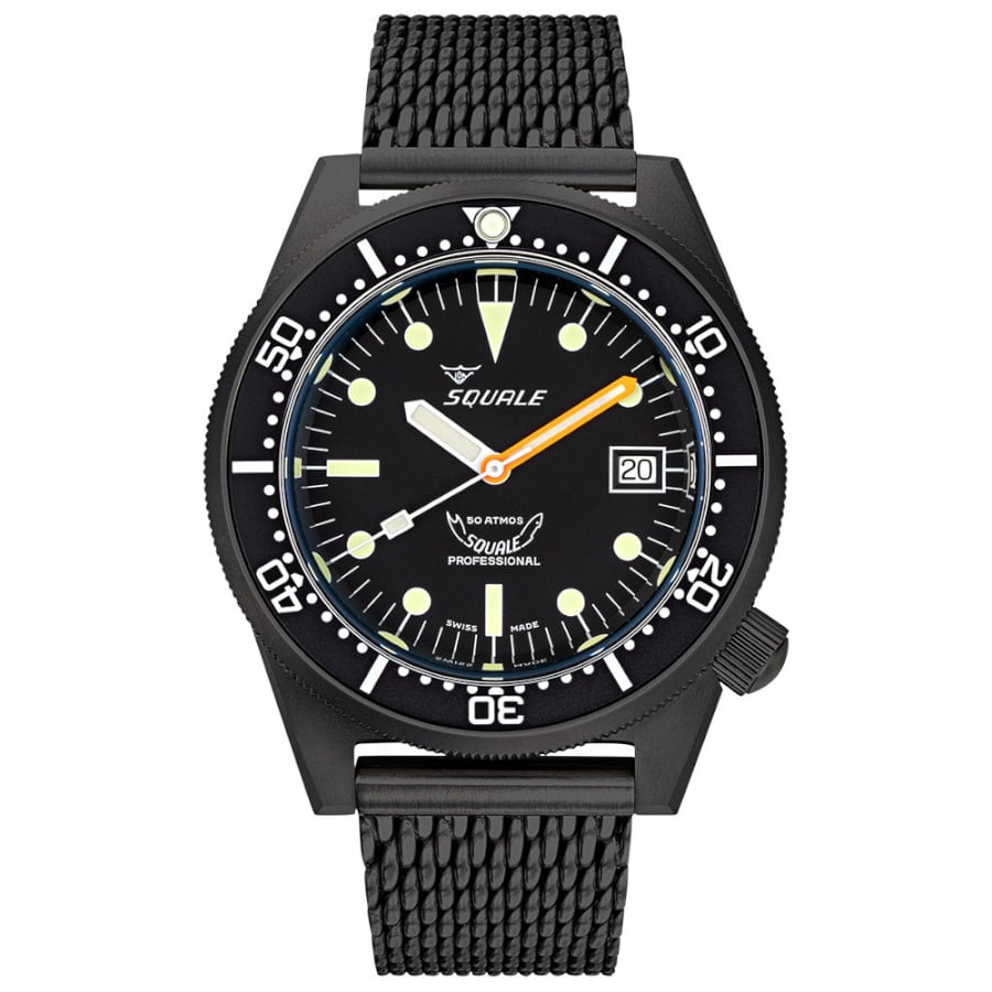 Squale 1521 DLC, Squale ref 1521DLCBK.MEPVD20, product image 1