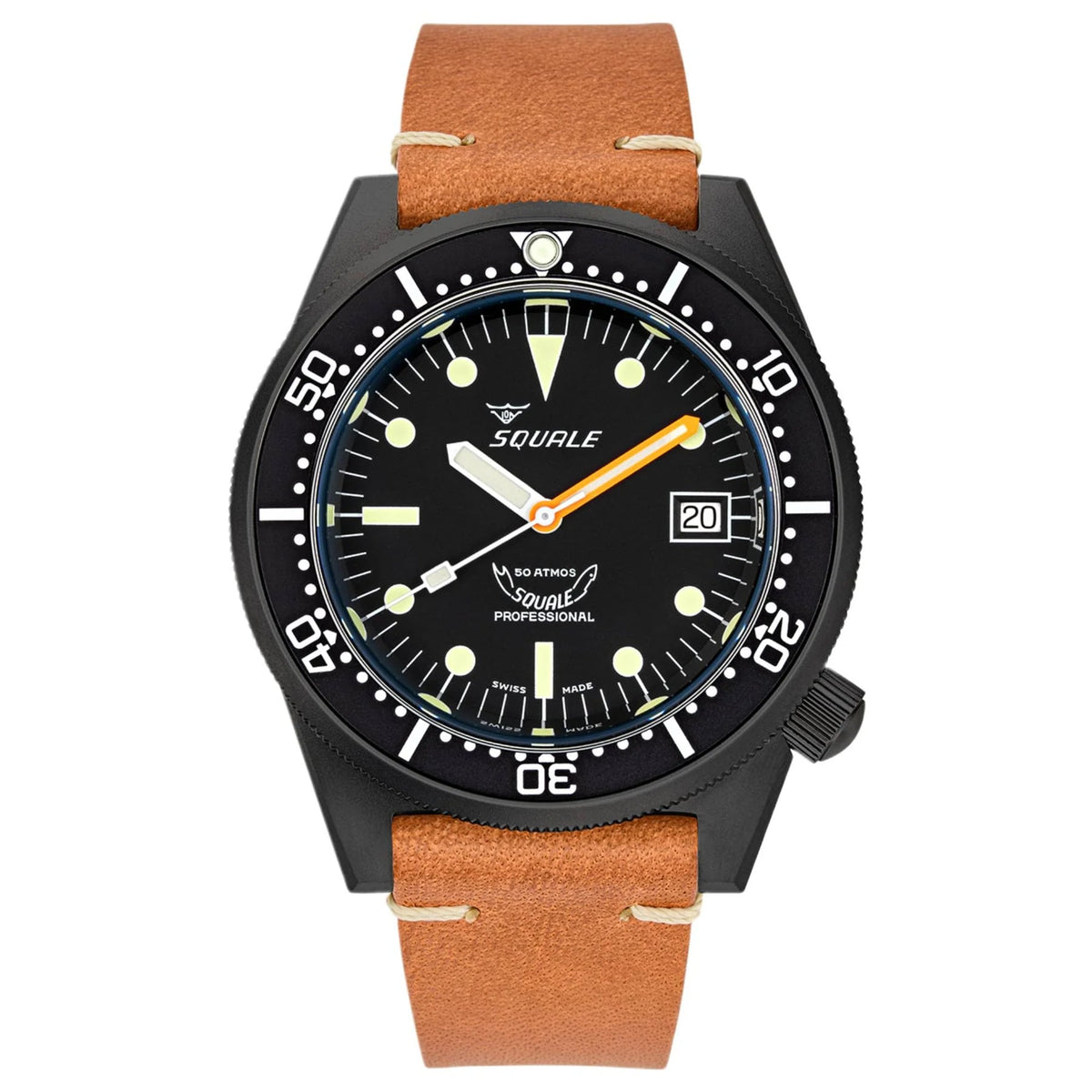 Squale 1521 DLC, Squale ref 1521DLCBK.PC, product image 1