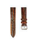 Picasso Patina Alligator Leather Watch Strap 18mm