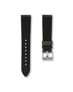 Army Green Sailcloth Strap 21mm