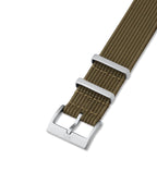 Army Green Woven Nylon Strap 20mm