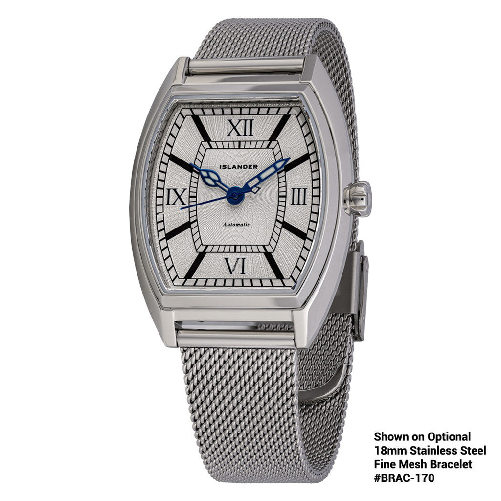 Islander Astoria Automatic Dress Watch with Silver Dial #ISL-262