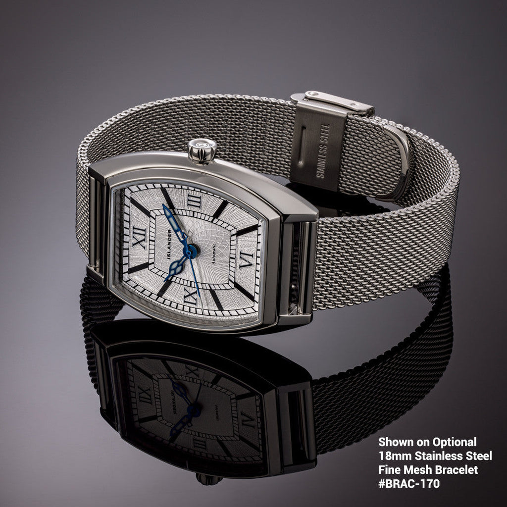 Islander Astoria Automatic Dress Watch with Silver Dial #ISL-262