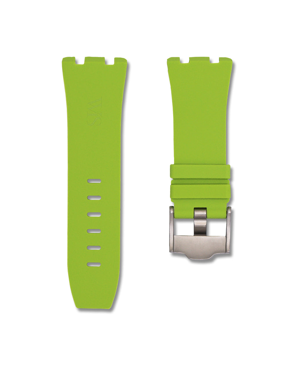 Lime Green - Rubber Watch Strap For Audemars Piguet Royal Oak Offshore 44mm
