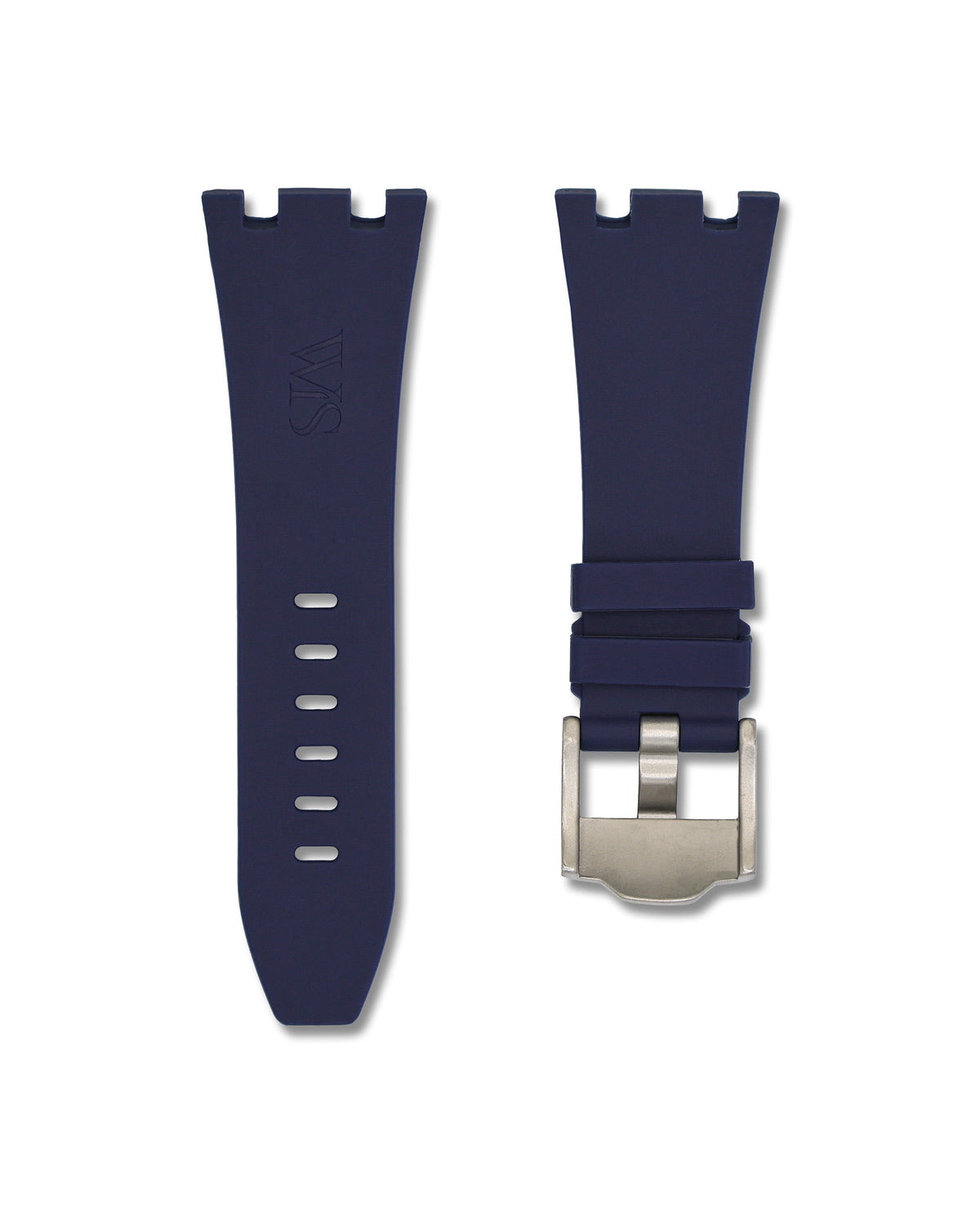 Marine Blue - Rubber Watch Strap For Audemars Piguet Royal Oak Offshore 42mm
