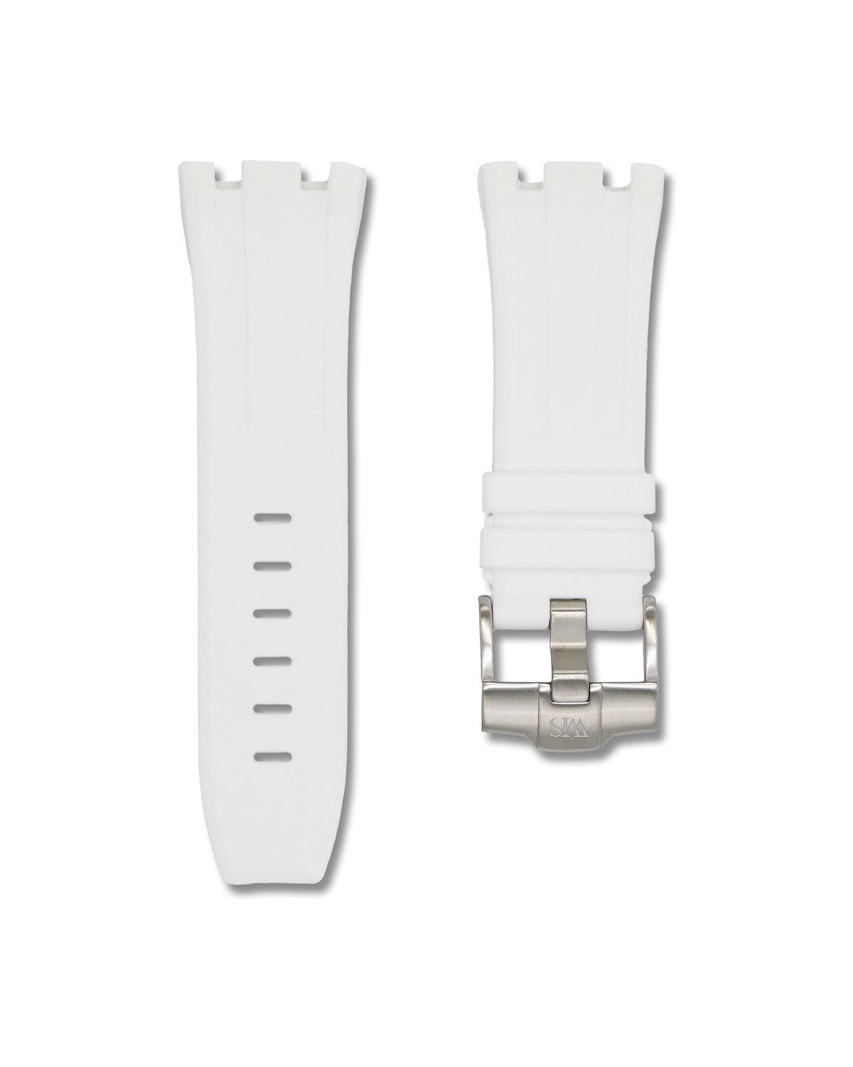 Polar White - Rubber Watch Strap For Audemars Piguet Royal Oak Offshore 44mm