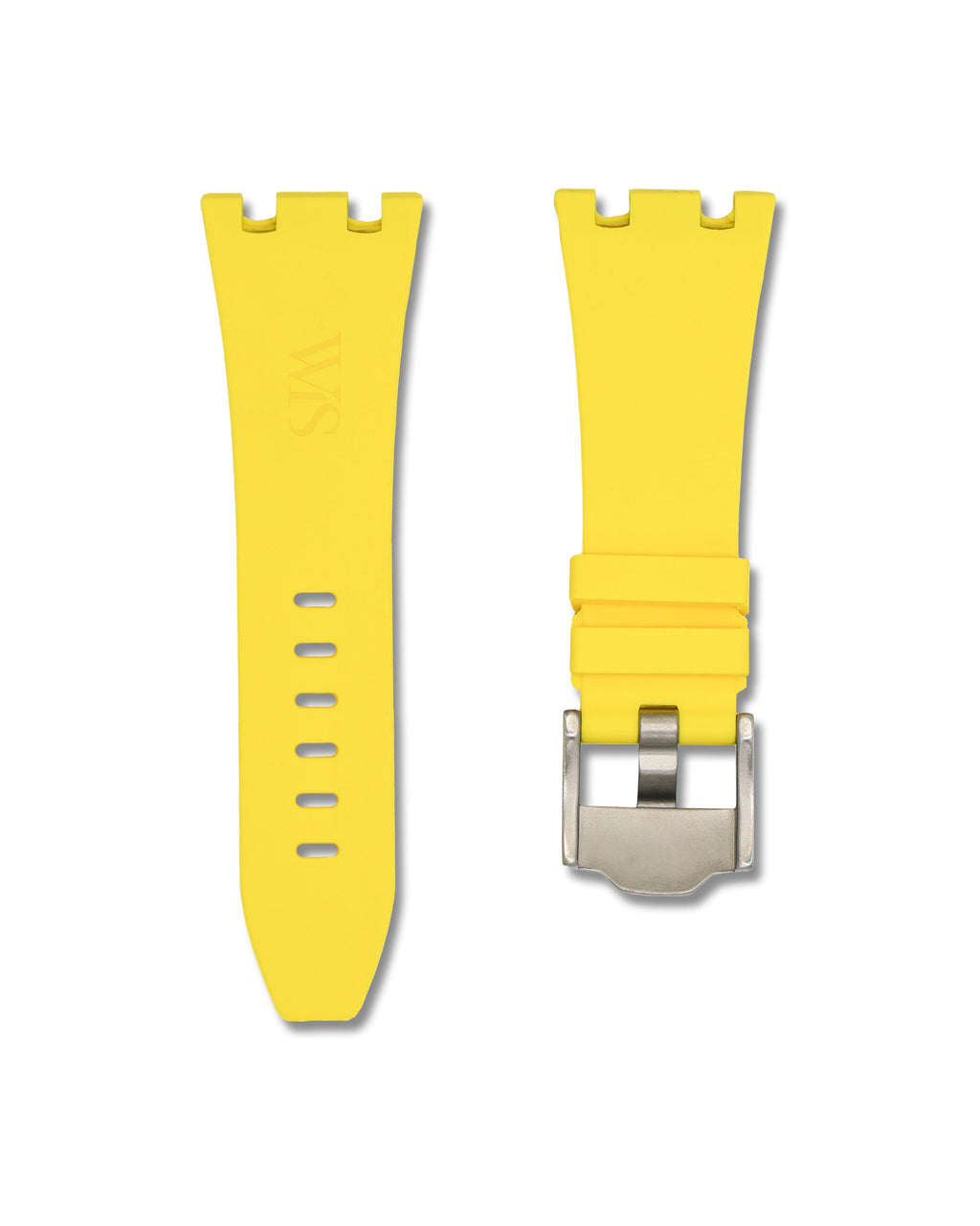 Lemon Yellow - Rubber Watch Strap For Audemars Piguet Royal Oak Offshore 42mm
